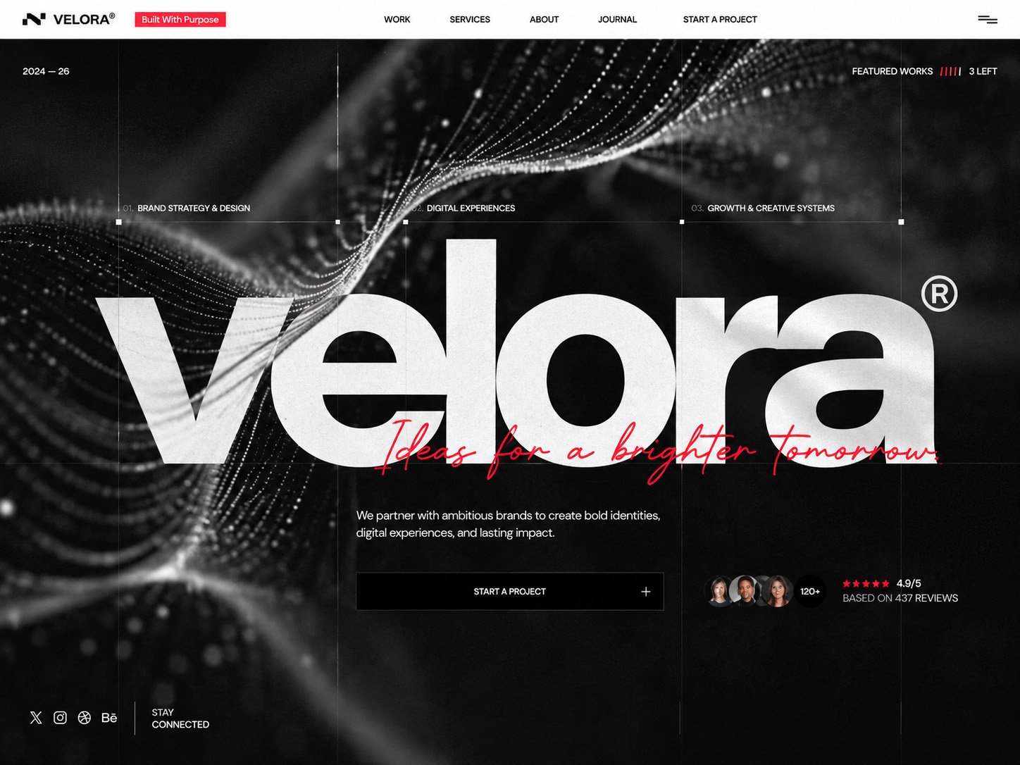 Velora — web design project
