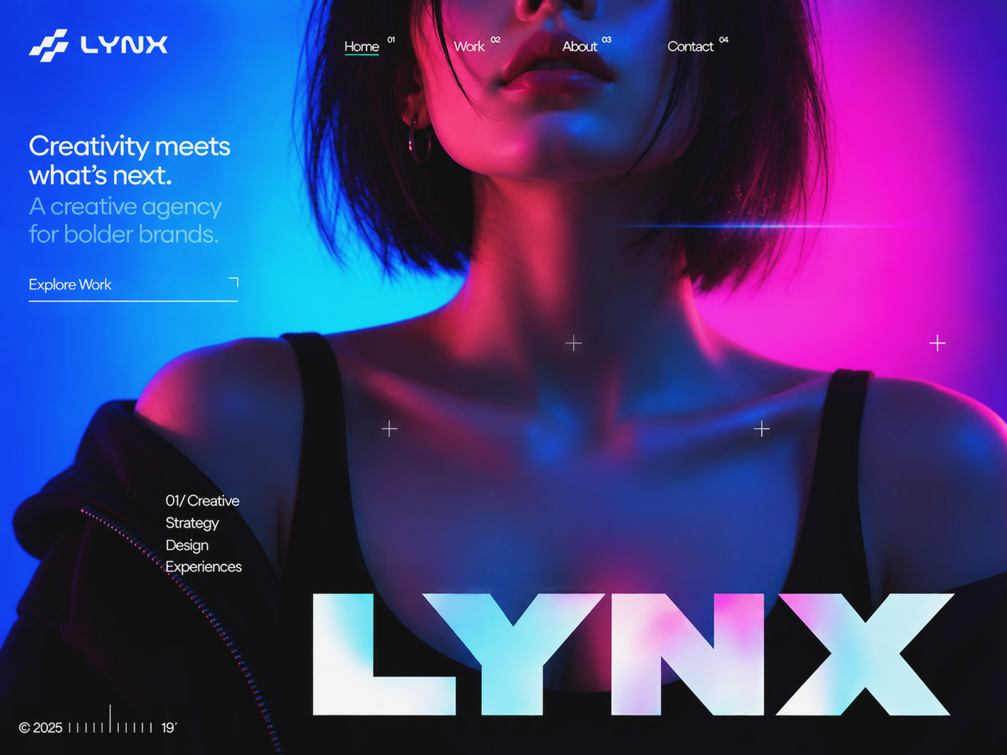 Lynx — web design project