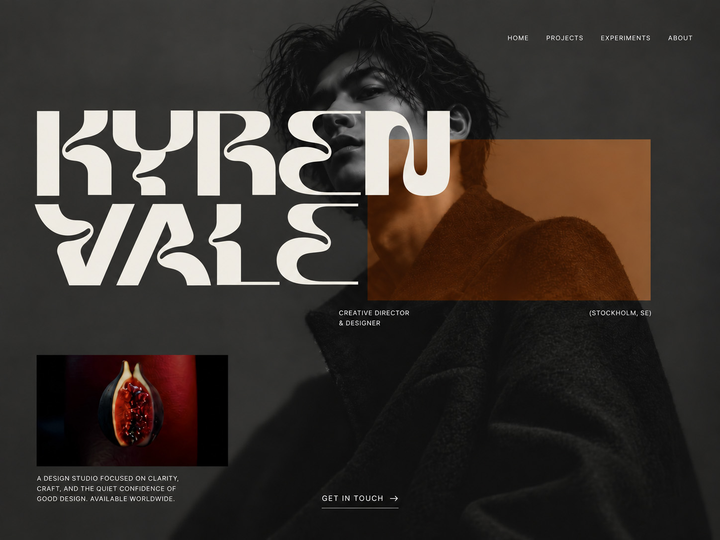 Karen Vale — web design project